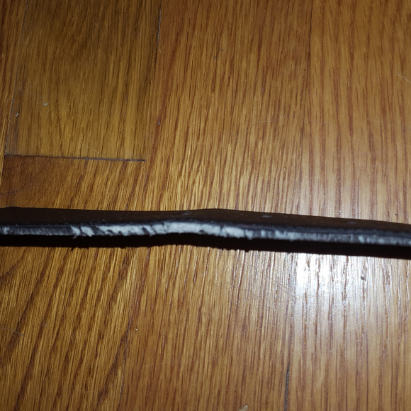 Yves Saint Laurent Black Leather Belt - Size Small main image 3